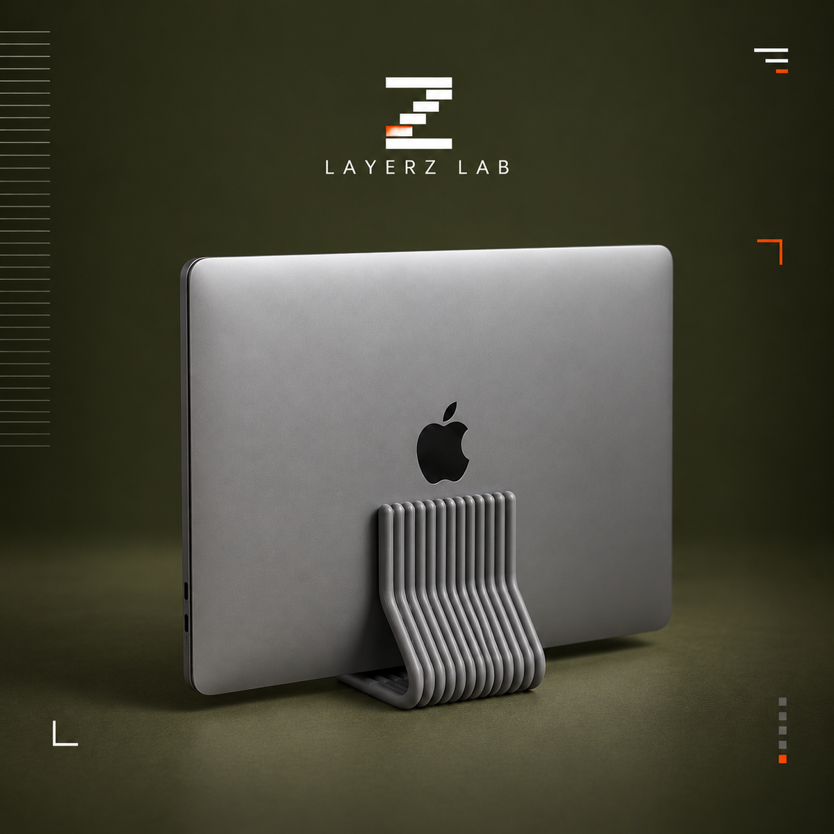 Ripple – 3D-Printed Laptop stand