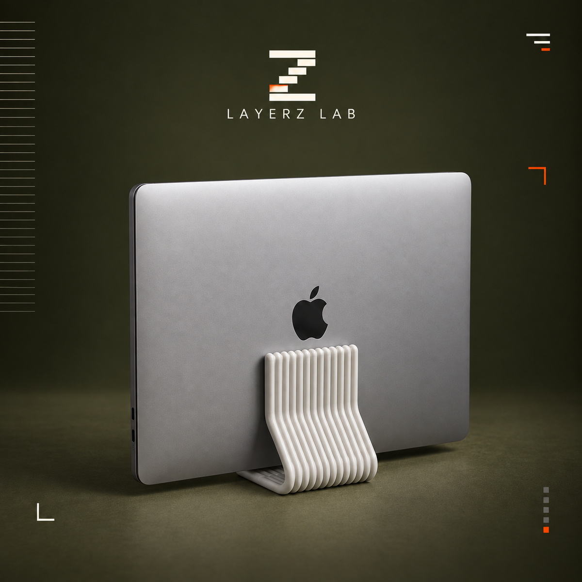 Ripple – 3D-Printed Laptop stand