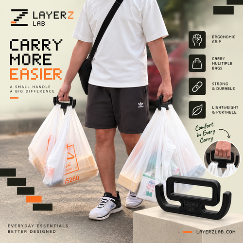 CarryMate – Bag Holder 2PCs